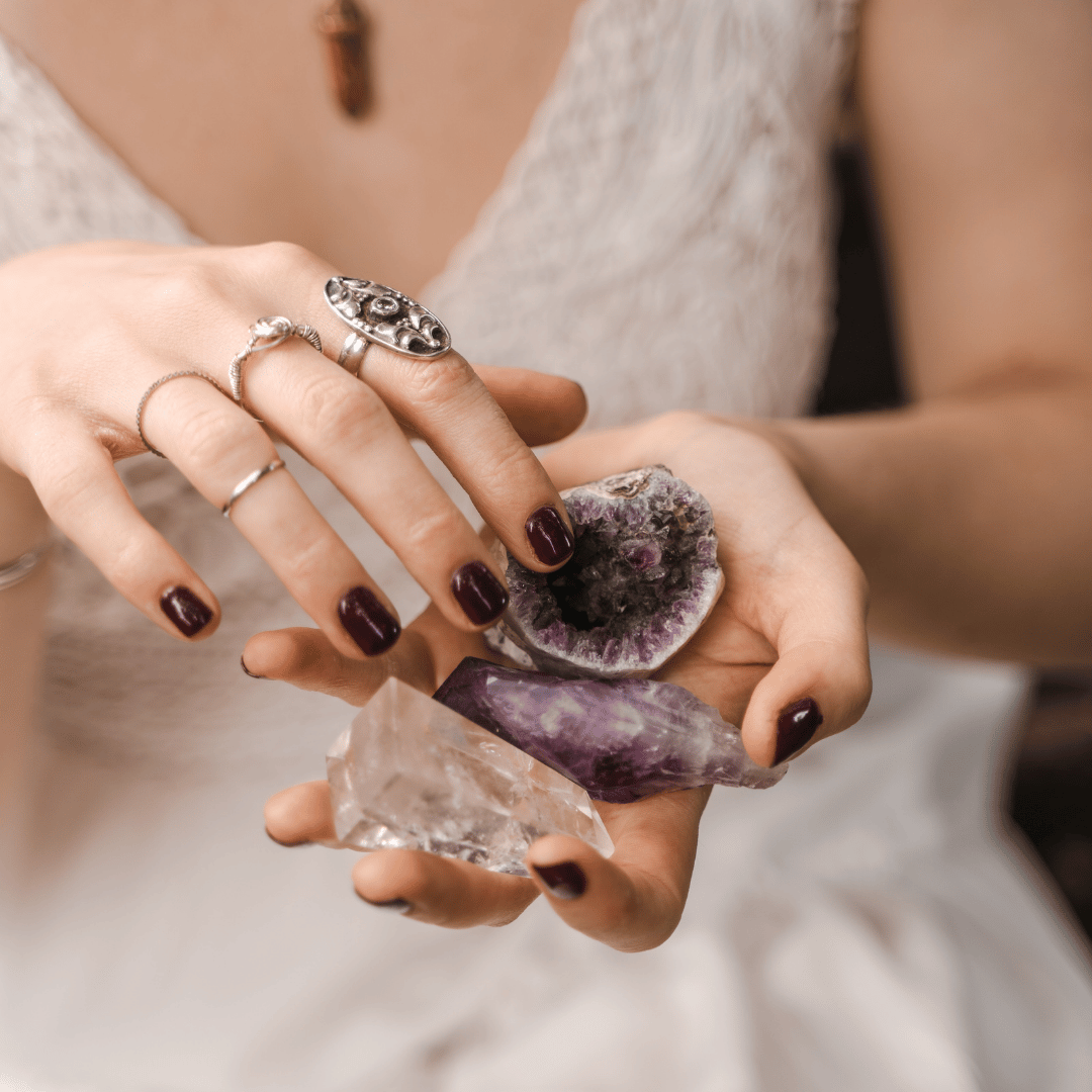 Raw Crystals and Stones