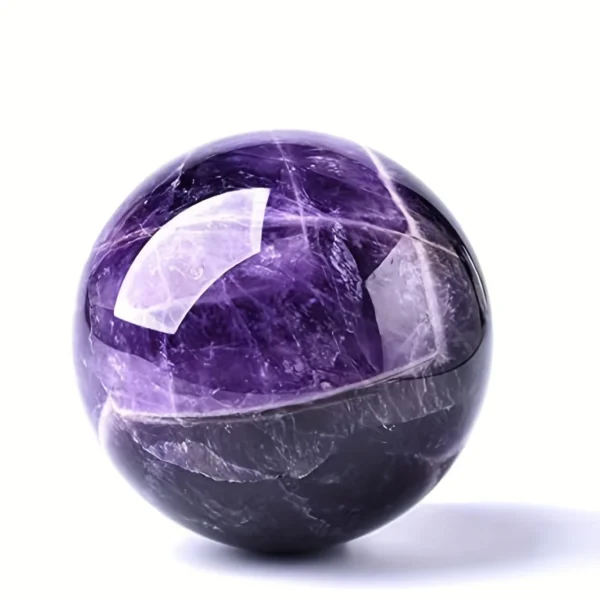 Set of 5 Amethyst Crystal Spheres – Radiate Calm, Clarity & Sparkle - Image 7