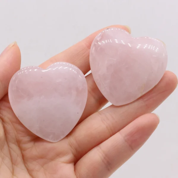 Natural Amethyst Heart Stone – 40mm Crystal for Love, Healing & Home Décor Energy - Image 7
