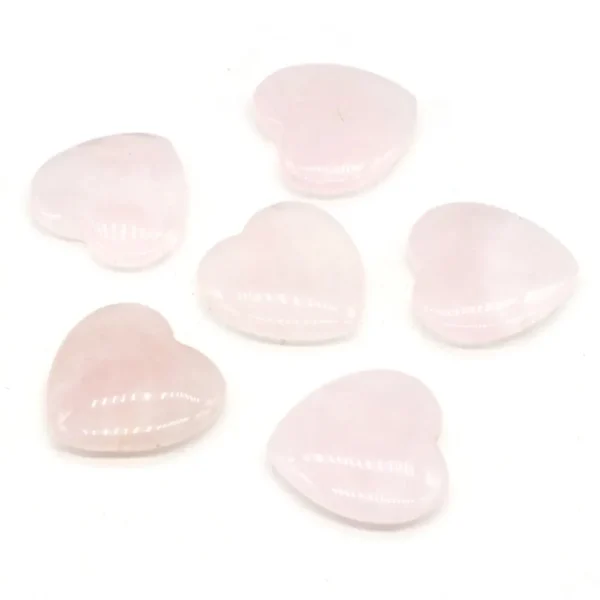 40mm Amethyst Heart Thumb Stone – Natural Crystal for Healing, Calm, and Reiki Energy (1pc) - Image 4