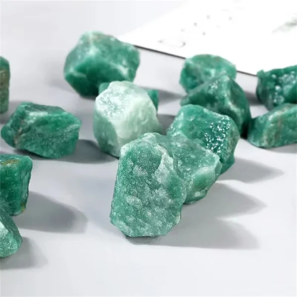 Raw Green Aventurine Crystal – Attract Luck, Wealth & Positive Energy (50g / 100g Packs) - Image 2