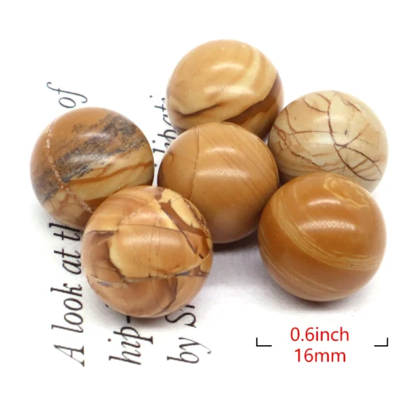 Unlock the Power of Natural Healing with 16mm Mini Round Crystal Balls - A Unique Energy Stone Set for Spiritual Growth and Home Décor - Image 6