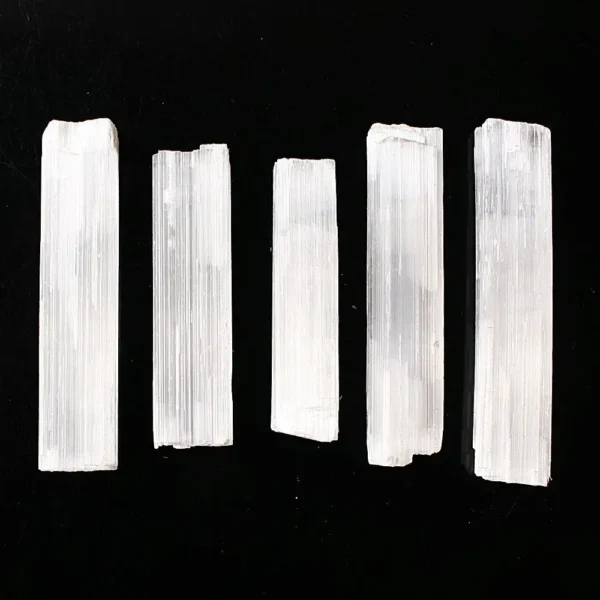 Elevate Your Energy with the Natural Gypsum Selenite Wand – A Healing Crystal for Clarity, Meditation, and Intuition - Image 3