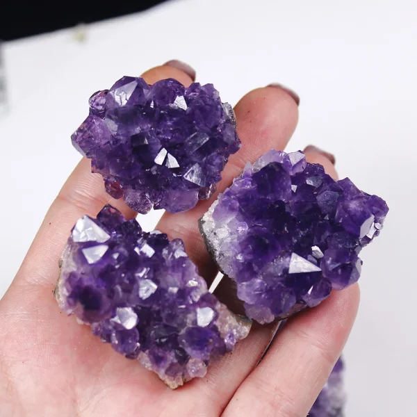 Reign in Royalty: Natural Raw Amethyst Crystal Cluster for Healing & Harmony - Image 4