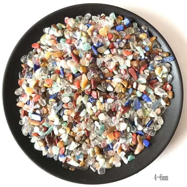 Radiate Rainbows: Natural Mixed Quartz Crystal Gravel for Healing & Harmony - Image 4