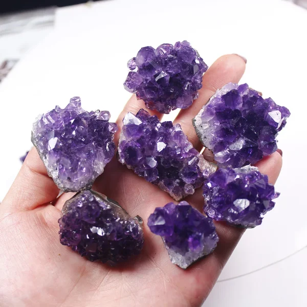 Reign in Royalty: Natural Raw Amethyst Crystal Cluster for Healing & Harmony - Image 5