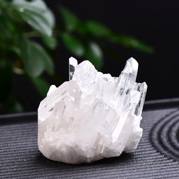 Ignite Your Space: Raw White Quartz Crystal Cluster for Purity & Power - Image 5