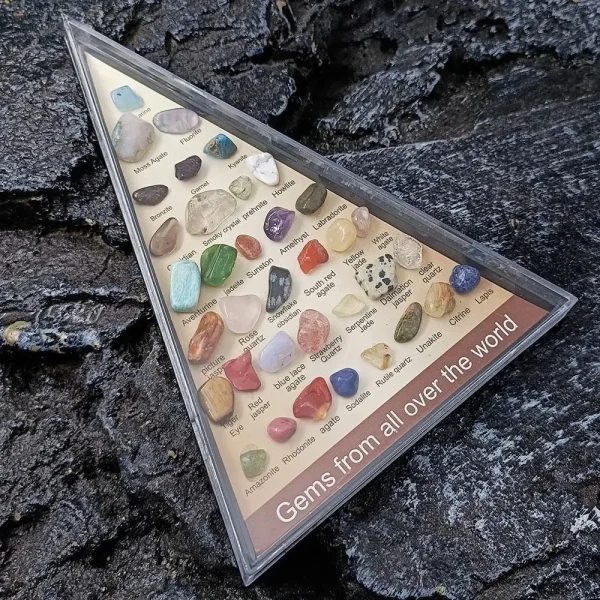 Explore the Earth's Wonders: 36-Piece Natural Healing Crystal Collection Box! - Image 2