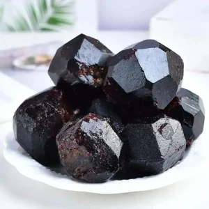 Natural Red Garnet Raw Gemstone Lot for Healing & Vitality