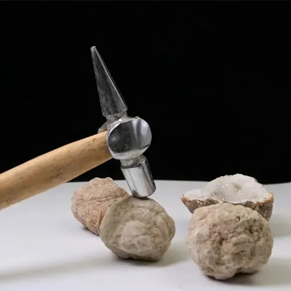 Unveil Earth's Secret: Natural Unopened Agate Geode for Mystery & Magic - Image 2