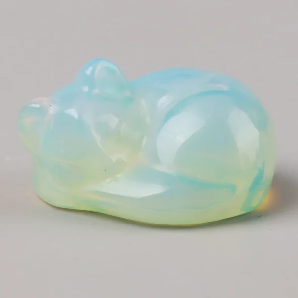 Enchanting Crystal Kittens: Hand-Carved Energy for Your Home! - Image 7