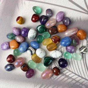 Elevate Your Energy: Polished Crystal Tumbled Stones for Every Space