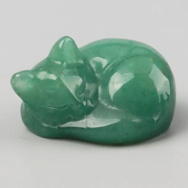 Enchanting Crystal Kittens: Hand-Carved Energy for Your Home! - Image 9