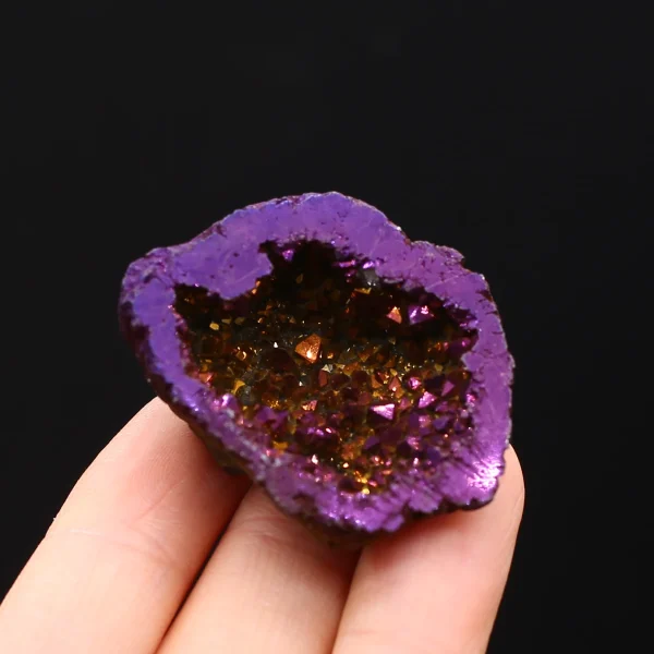 Your Own Electroplated Agate Crystal Cornucopia from Crystal Cove - Image 2