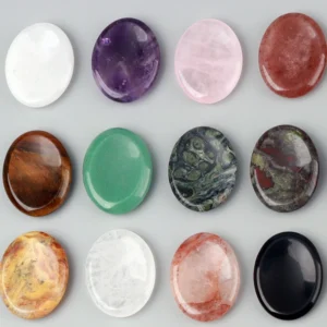 Find Your Zen: Hand-Carved Amethyst & Rose Quartz Worry Stones