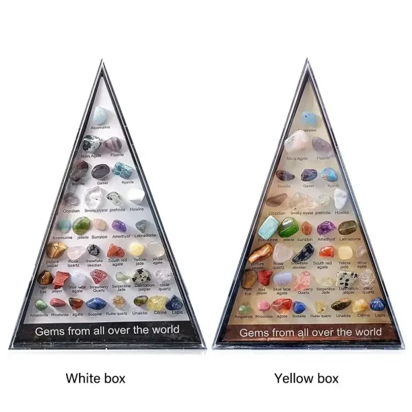 Explore the Earth's Wonders: 36-Piece Natural Healing Crystal Collection Box! - Image 6