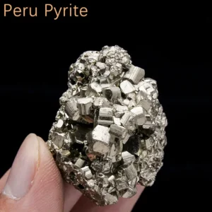 ✨ Natural Pyrite Crystal Cube – Attract Prosperity & Confidence