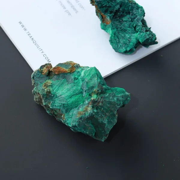 Unleash the Power of Green: Raw Malachite Crystal Specimen - Image 3