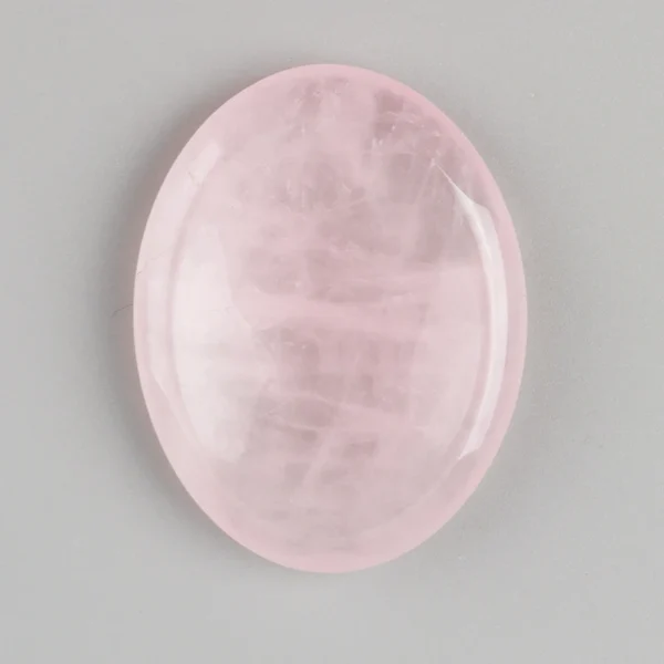 Find Your Zen: Hand-Carved Amethyst & Rose Quartz Worry Stones - Image 2