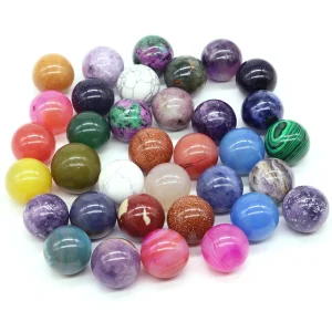 Ignite Your Spirit: Mini Natural Crystal Spheres for Healing & Harmony