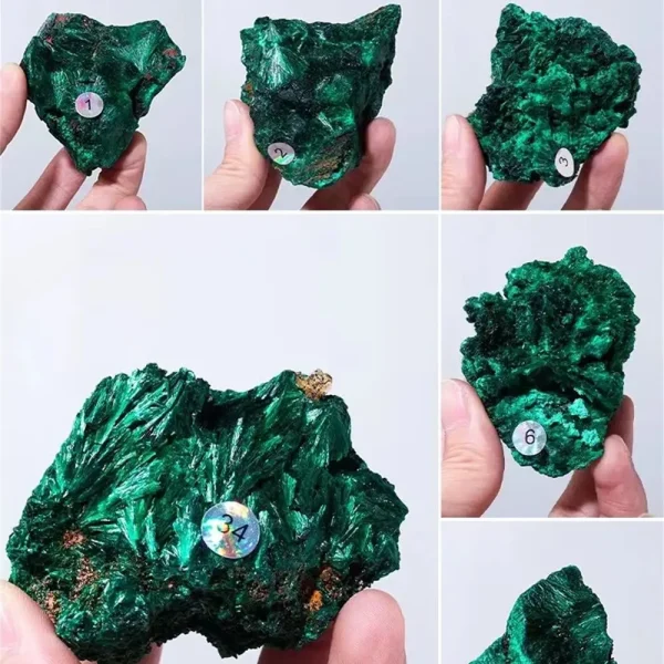 Unleash the Power of Green: Raw Malachite Crystal Specimen