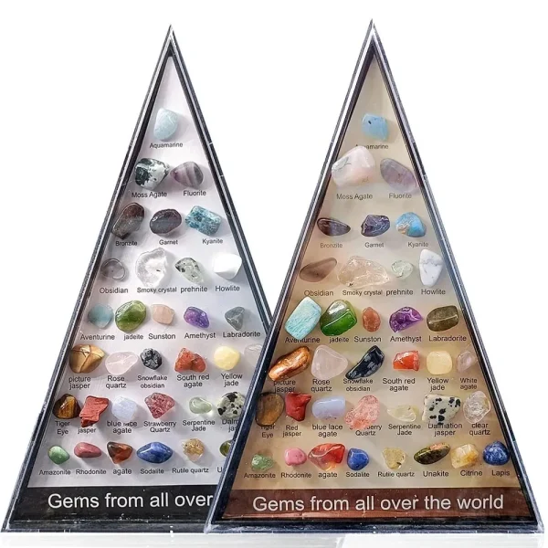 Explore the Earth's Wonders: 36-Piece Natural Healing Crystal Collection Box!