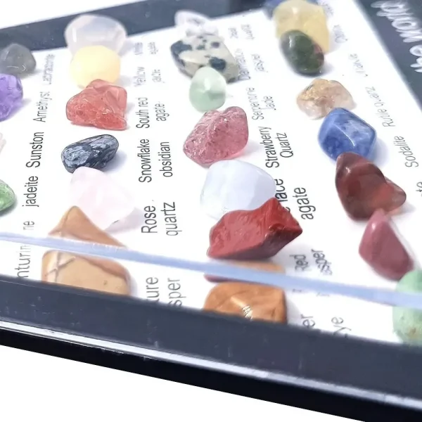 Explore the Earth's Wonders: 36-Piece Natural Healing Crystal Collection Box! - Image 5