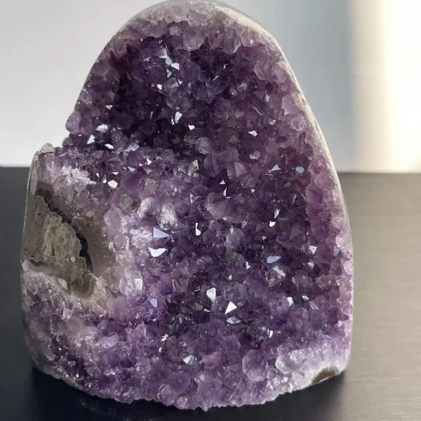 Unlock Serenity & Power: Natural Amethyst Crystal Cluster for Healing & Fortune - Image 3
