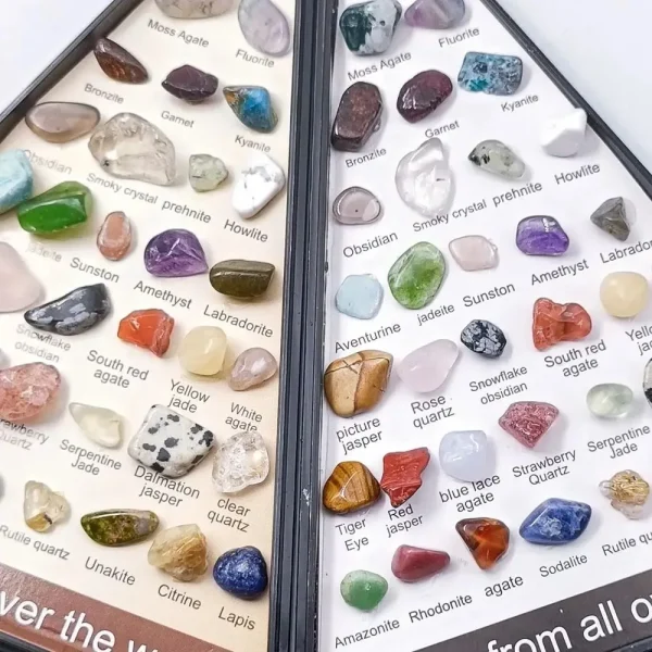 Explore the Earth's Wonders: 36-Piece Natural Healing Crystal Collection Box! - Image 4